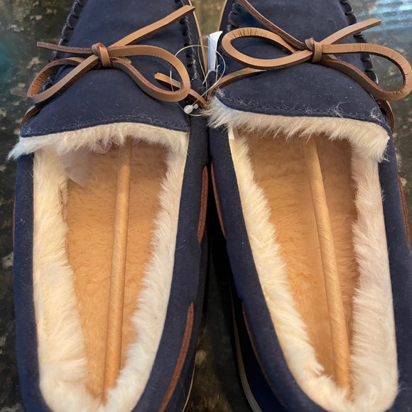 Slipper Faux shearling moccasin - Picture 6 of 7